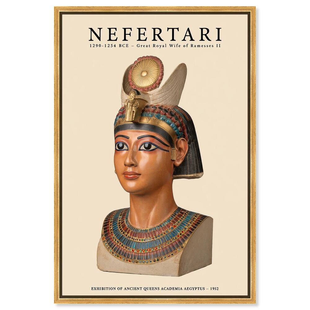 Ancient Egyptian Queen Canvas by Art Remedy
