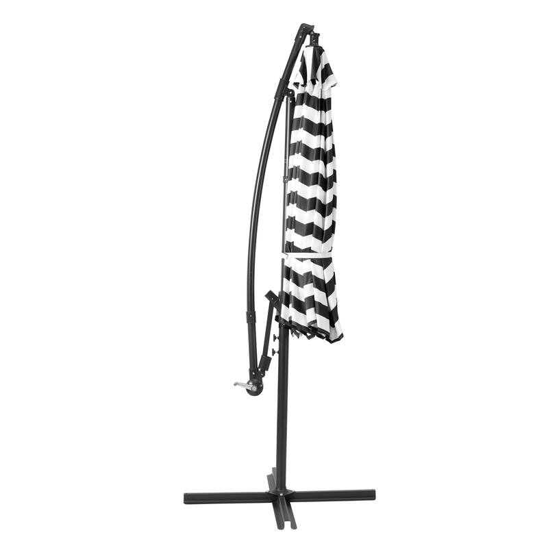 Weller 10-foot Offset Cantilever Hanging Patio Umbrella