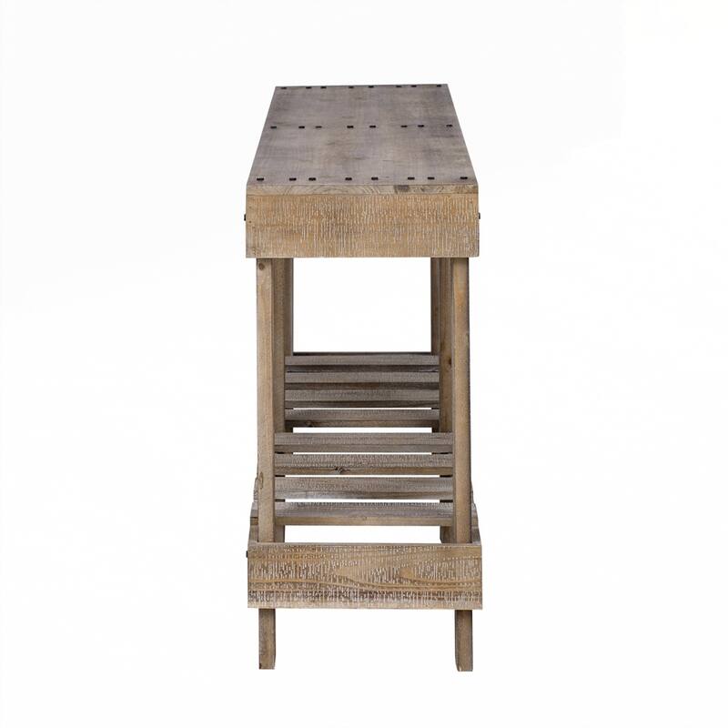 Vintage Entryway Table 6 Reinforced Legs