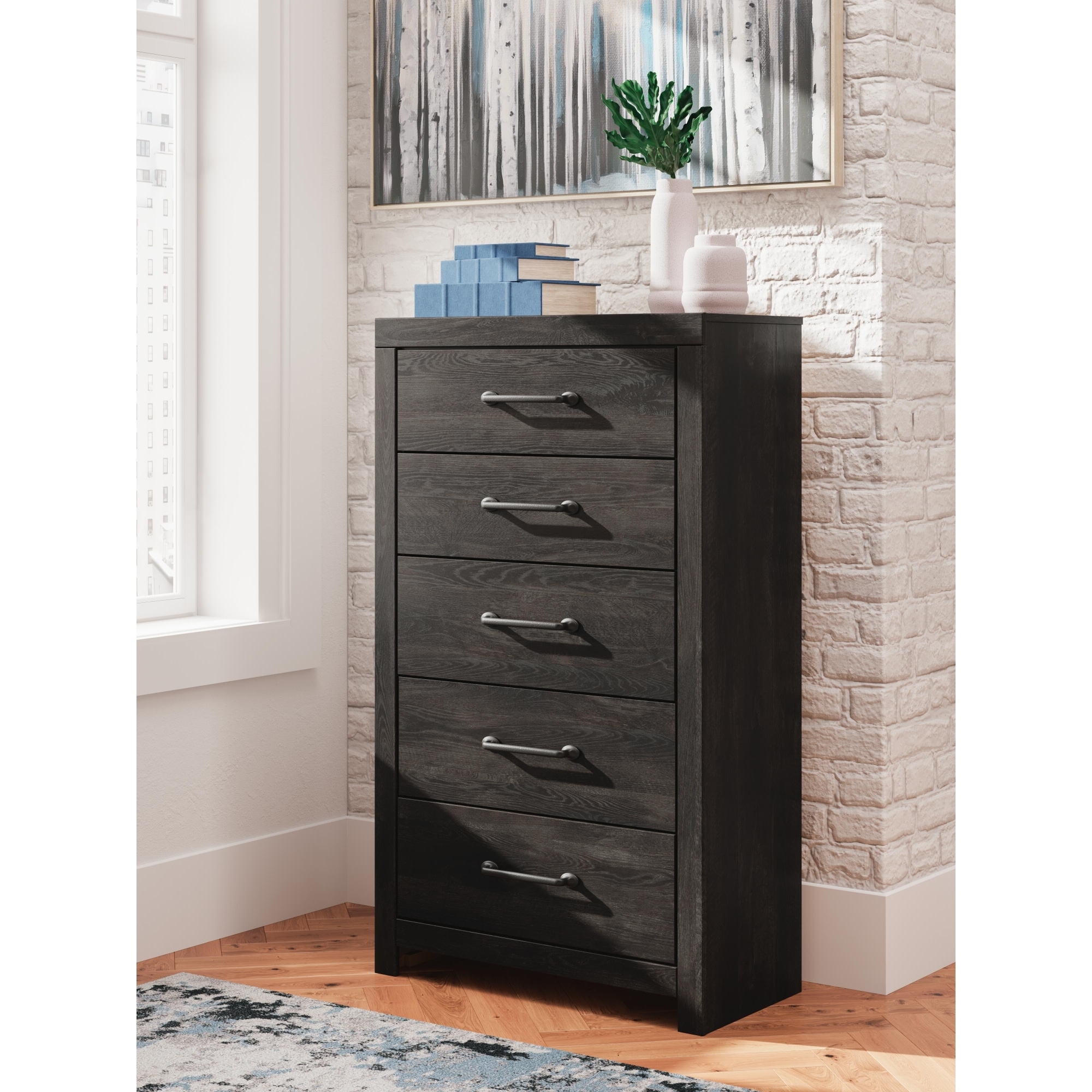 Signature Design by Ashley Granaport Gray Chest of Drawers