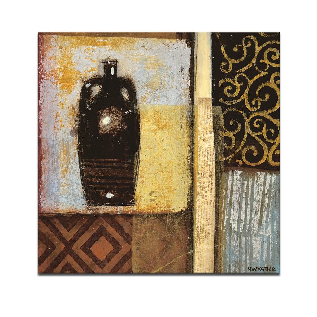 Ancient Urn III' Wrapped Canvas Wall Art by Norman Wyatt Jr.