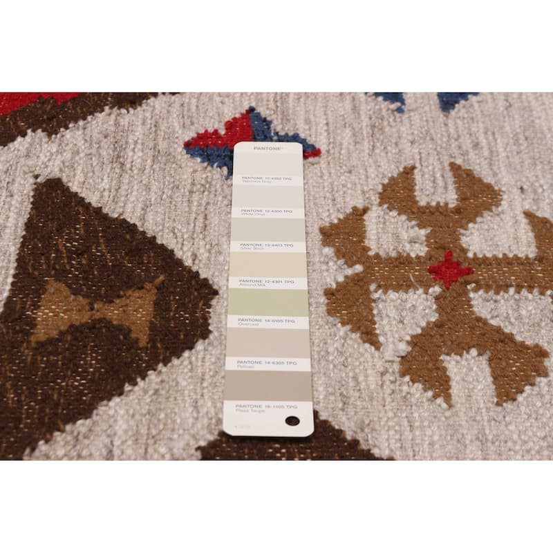 Ankara FW Silver Kilim 5'1" x 8'1" - 5'1 x 8'1