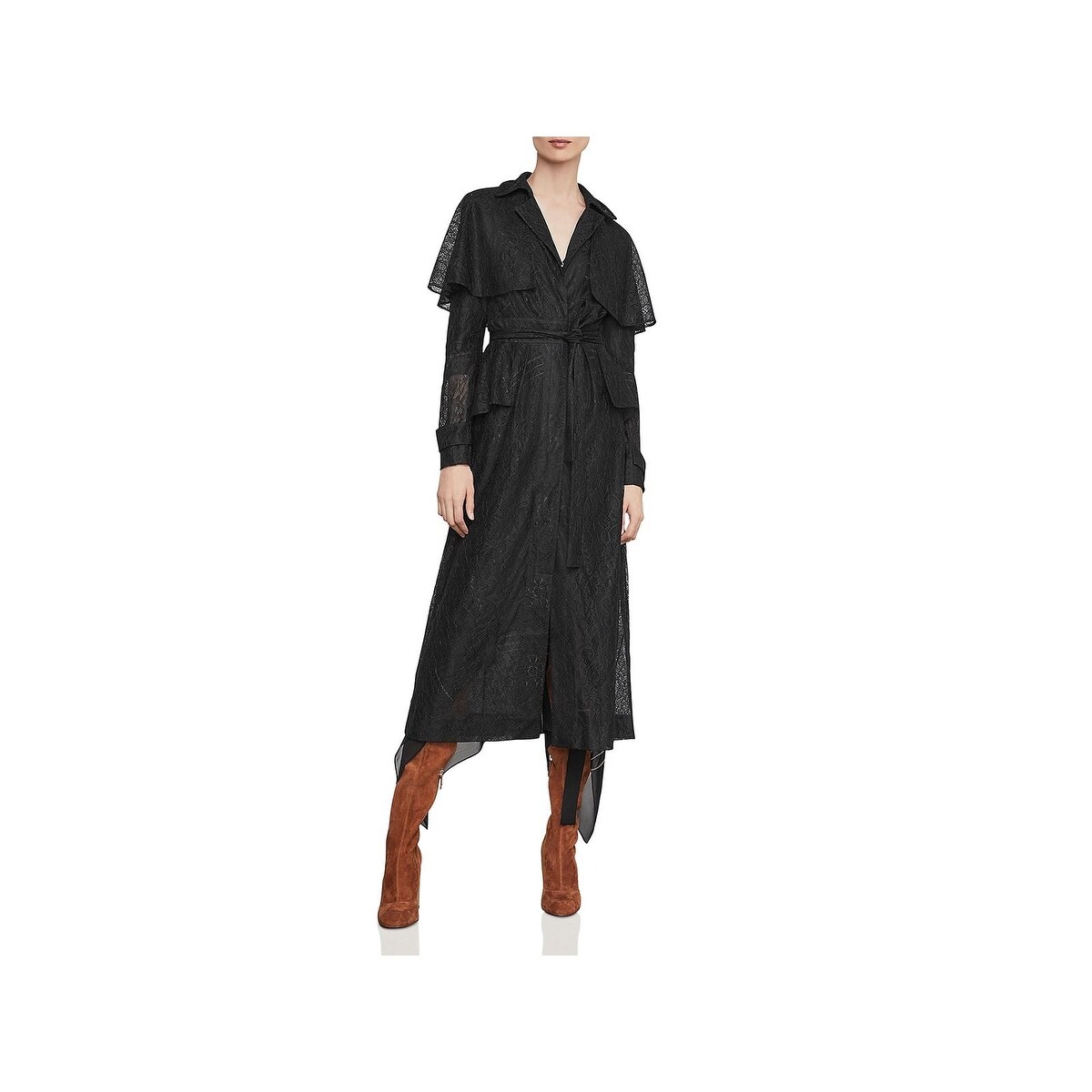 bcbg trench dress