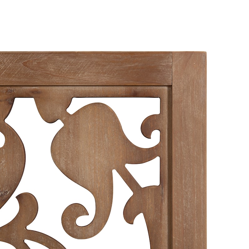 Kate and Laurel Lynnea Wall Art Plaque Set