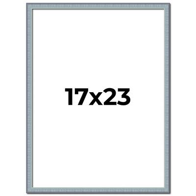 17x23 Frame Rustic Sky Blue Solid Wood Picture Frame | 0.75 Inch