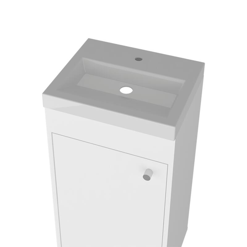 16 " Bathroom Vanity Sink Set with Cabinetry