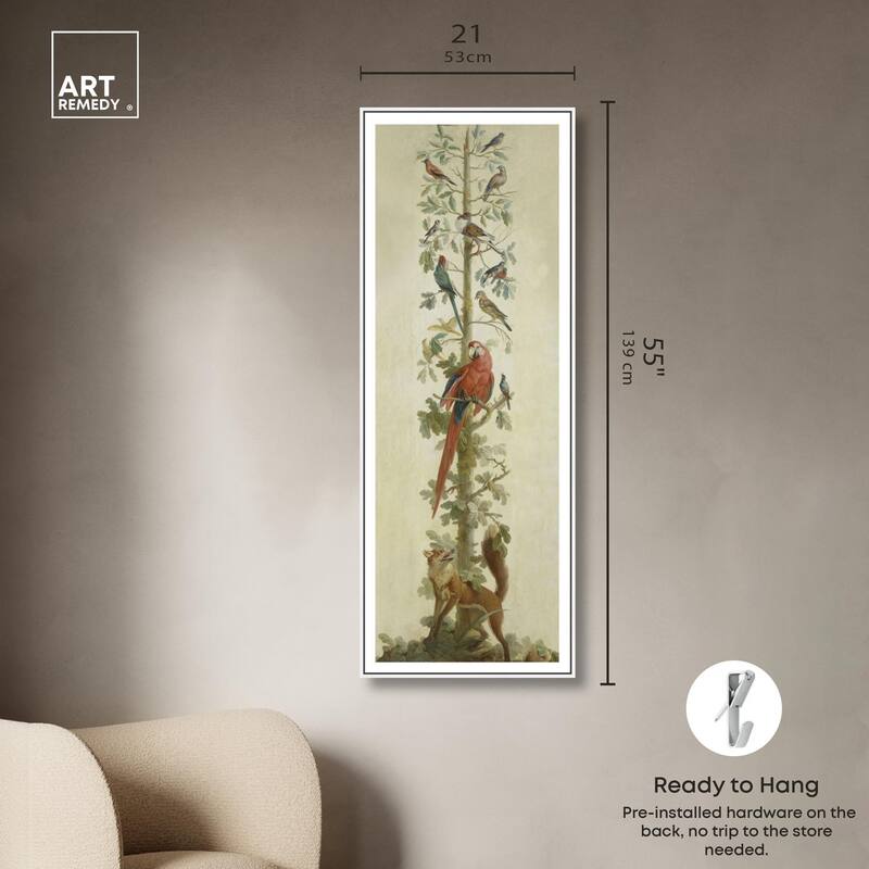 Fox and Papagayo Panoramic Canvas by Art Remedy