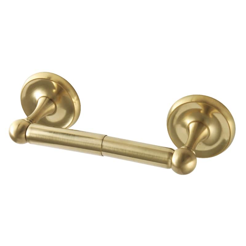 Classic Toilet Paper Holder in Polished Brass