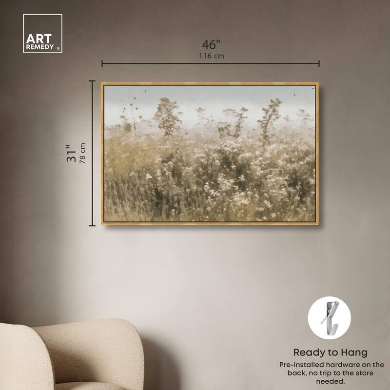 Hoary Herb Hues II Canvas by Art Remedy