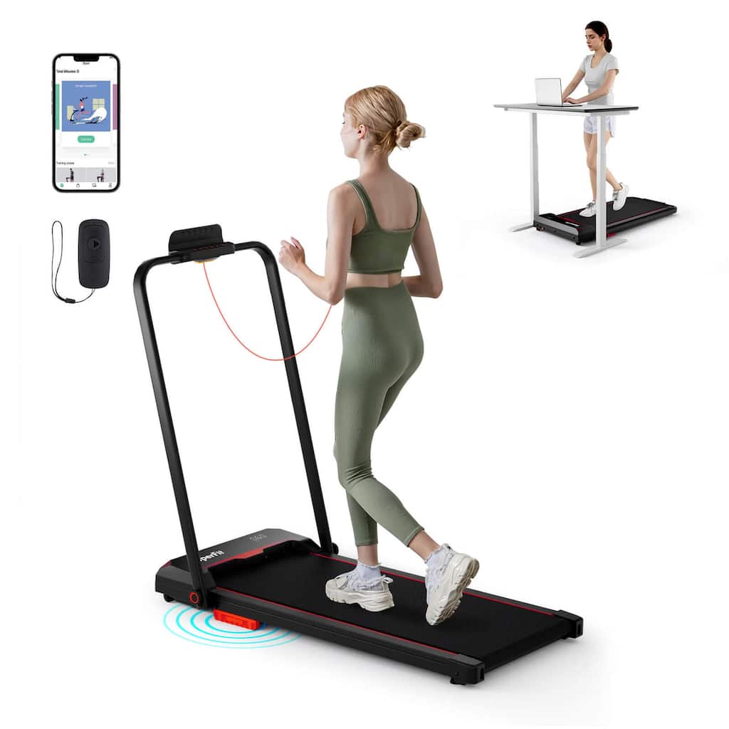 Costway 3 in 1 Folding Treadmill with Remote Control LED Display and - See Details