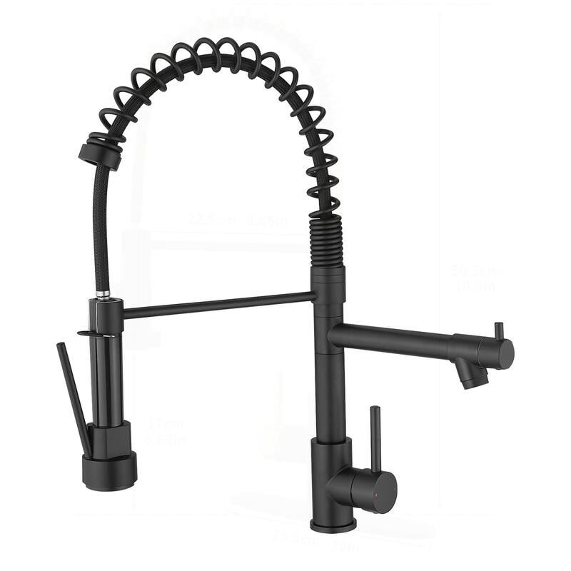 Commercial Stainless Steel Single Handle Kitchen Faucet
