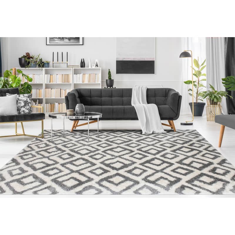 Noori Rug Lux Lauren Moroccan 2-inch Shag Rug