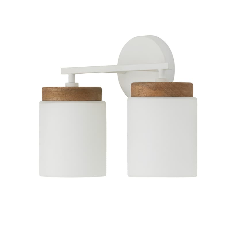 Liam 2-Light Vanity - 14"W x 10.25"H x 6"E