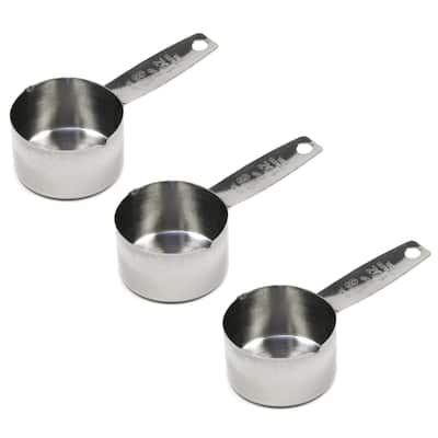 Chef Craft Stainless Steel Coffee Scoop Measurer - 2 Tbsp Measuring Cup