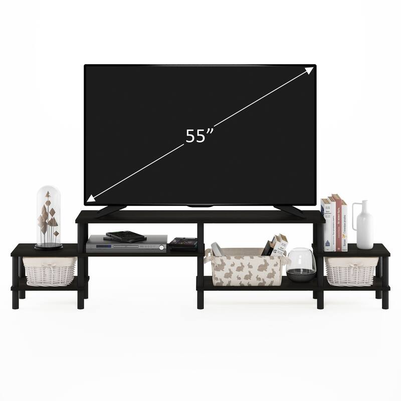 Furinno Turn-N-Tube Grand Entertainment Center for TV up to 80 Inch