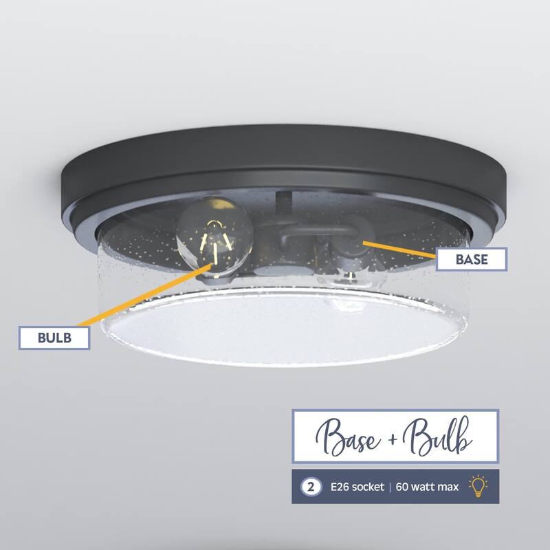 Prominence Home Madalyn, Flushmount Light Fixture