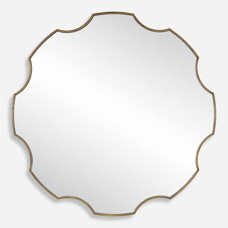 Uttermost 09976 Gearing Up 39-3/8" Diameter Specialty Framed Bathroom - Bronze