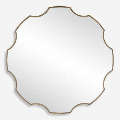 Uttermost 09976 Gearing Up 39-3/8" Diameter Specialty Framed Bathroom