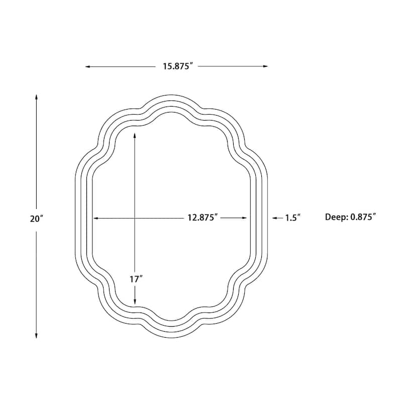Livabliss Aysun Modern Accent Mirror