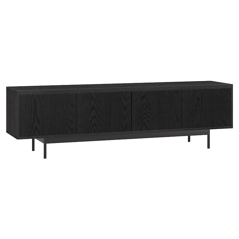 Whitman Rectangular Fluted TV Stand for TV's up to 75" - 70" Wide
