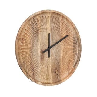 Kate and Laurel Grear Round Wall Clock