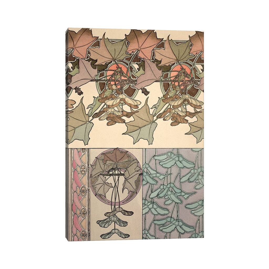 iCanvas "Plate 39 from 'Documents Decoratifs', 1902 " by Alphonse Mucha Canvas Print