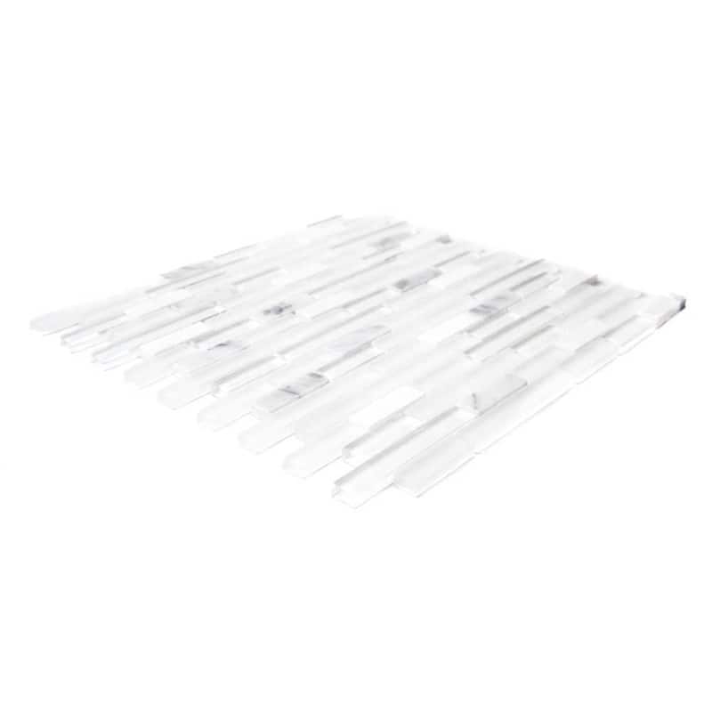 Victory Brick 1x3 Glass Linear Mosaic Tile - Wall, Backsplash