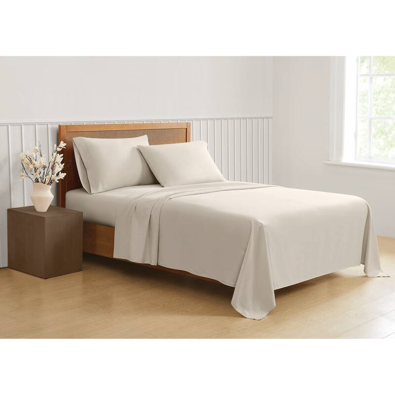 Truly Soft Green Recycled Sheet Set - Full - Beige