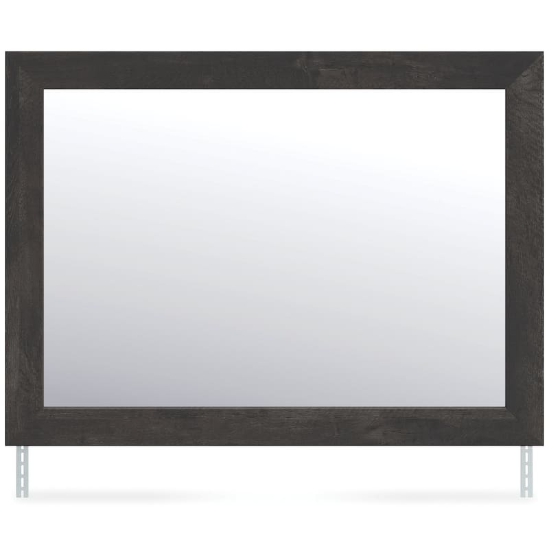 Signature Design by Ashley Delmorta Gray Bedroom Mirror - 41.85" W x 0.98" D x 30.67" H