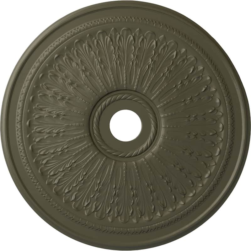29 1/8"OD x 3 5/8"ID x 1"P Oakleaf Ceiling Medallion