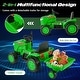 preview thumbnail 10 of 38, Gymax 2-in-1 Electric Toy Car 12V Kids Ride On Tractor w/ Trailer
