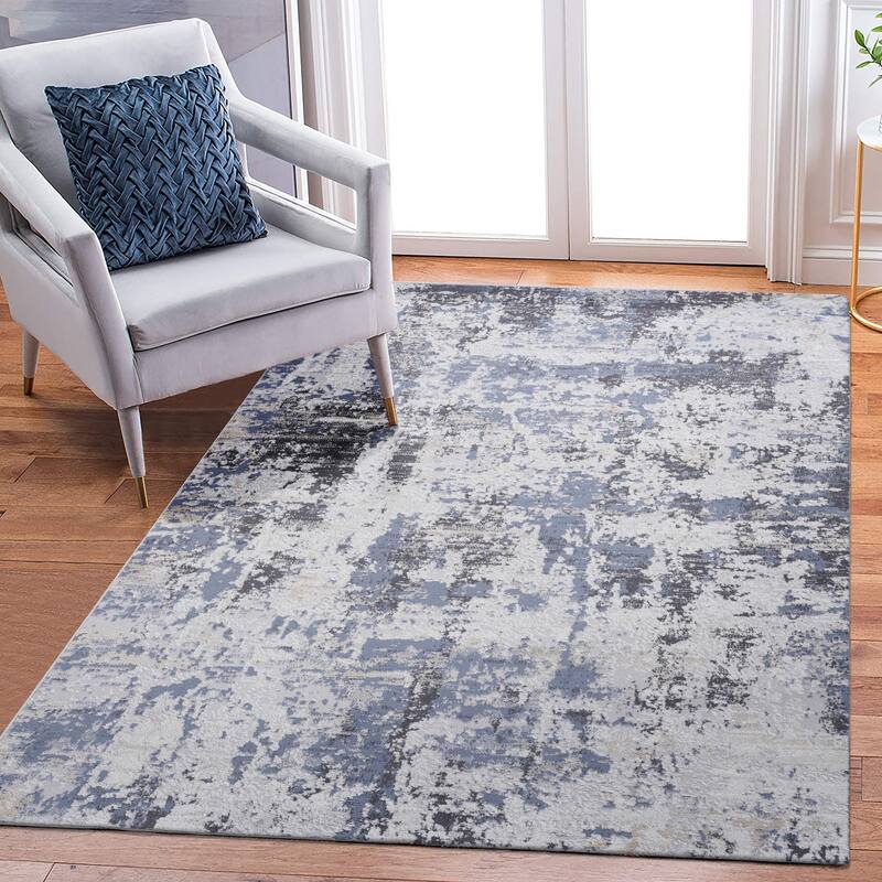 Abstract Area Rug - 8' x 10'