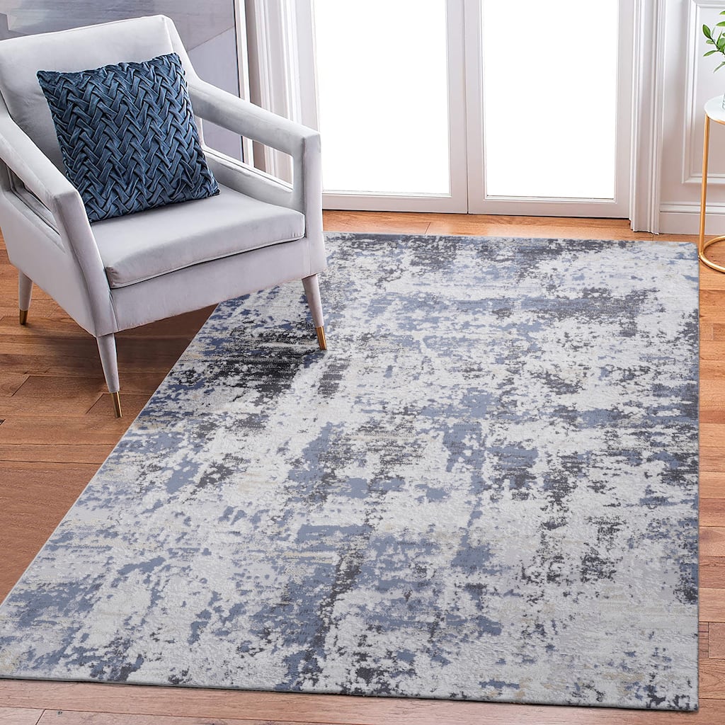 Abstract Area Rug - 8' x 10'