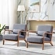preview thumbnail 122 of 142, Aston Modern Solid wood Accent Chair for Living Room