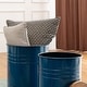 preview thumbnail 70 of 71, Glitzhome Industrial Farmhouse Round Storage Side Tables (Set of 2)