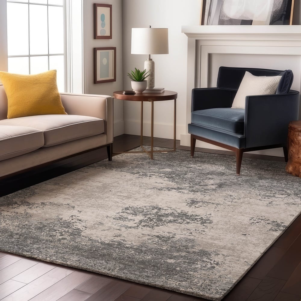 Premium Washable Super Soft Abstract Solid Mayfield Rug
