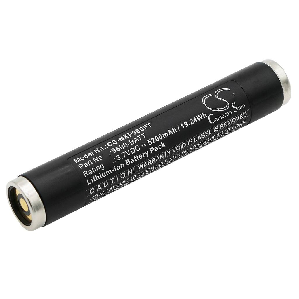 Battery for Nightstick 9500 9600 9900 NSR-9500 NSR-9600 NSR-9900 9600-BATT - Black