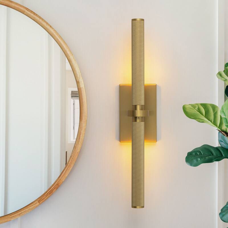 23.6 in. Modern 2-Light Bath Bar Vanity Light