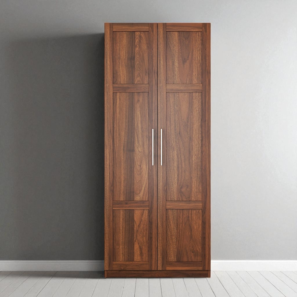 30" Wide Tall Pantry Cabinet with 2 Doors & 3 Shelves, Freestanding Kitchen Storage Cupboard, Adjustable Shelves