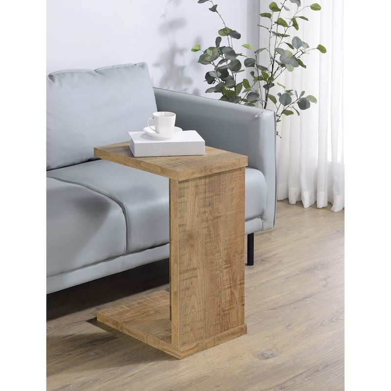 Clower Engineered Wood C-Shaped Sofa Side Table