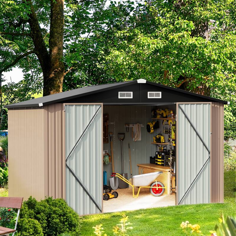 4 x6 / 8 x 10FT Outdoor Storage Sheds