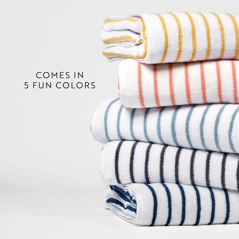 Becky Cameron Ultra Soft Plush Cotton Cabana Towels