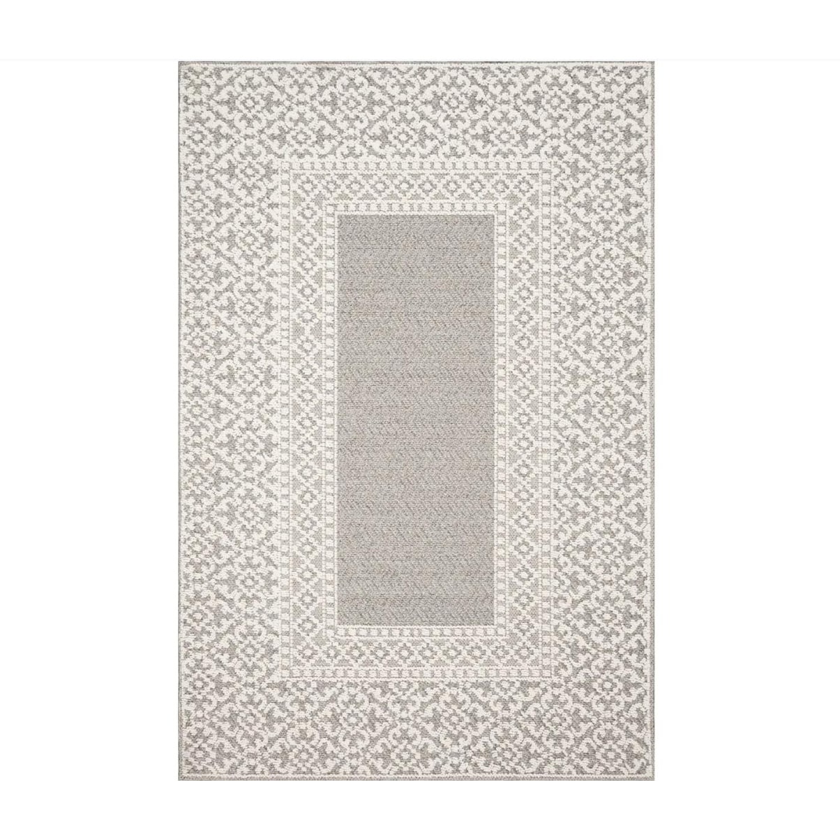 Alexander Home Denise Traditional Textured Indoor/ Outdoor Area Rug