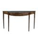 preview thumbnail 2 of 29, Chester 54 in. W Demilune Wood Traditional Console Table