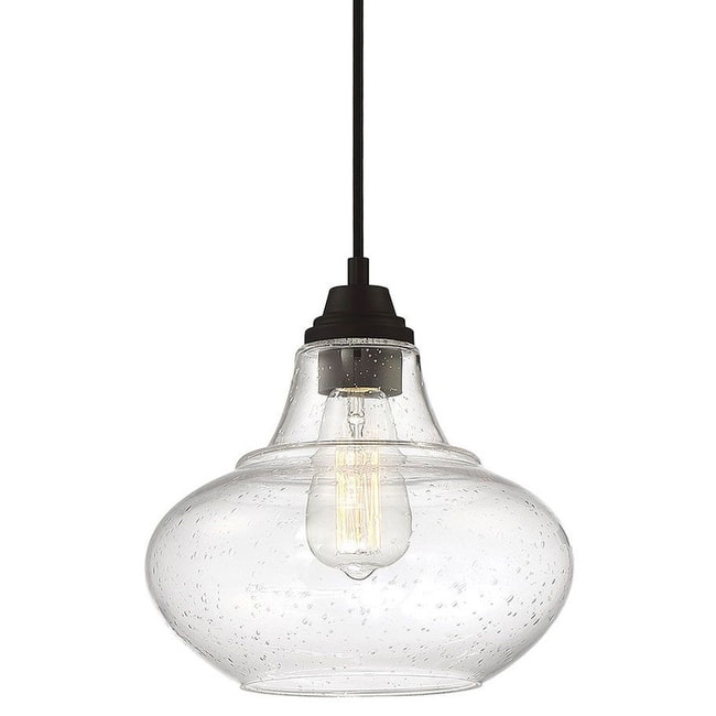 Meridian M70080 Single Light 10" Wide Pendant - Oil Rubbed Bronze