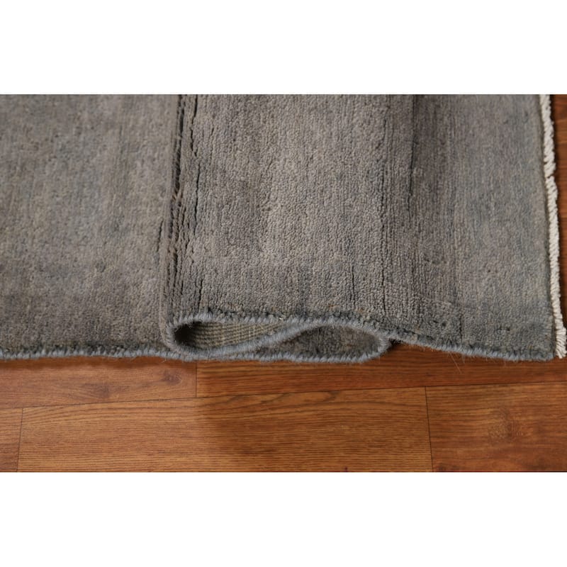 Hand Knotted Oriental 100% Wool Carpet Modern Modern Multi-Colored Gabbeh Area Rug - 4' 0'' X 2' 8''
