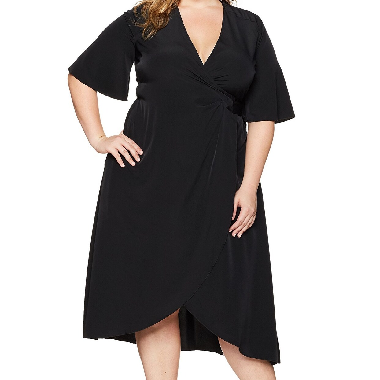 melissa mccarthy wrap dress