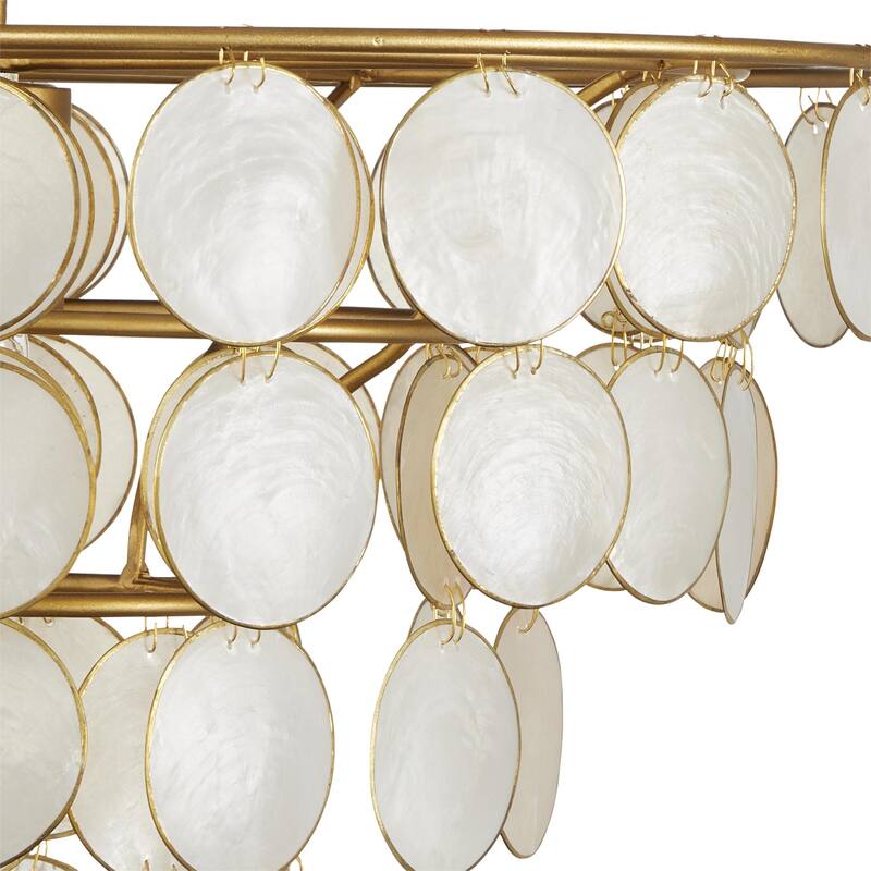 Currey & Company Bon Vivant Small Semi-Flush Mount - 16.75"h x 20"dia