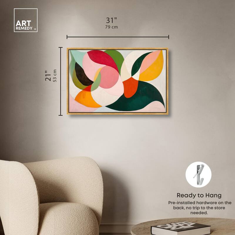 Color Fusion Canvas by Art Remedy