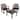 HIGHWOOD Weatherly Garden Chairs Conversation Set
